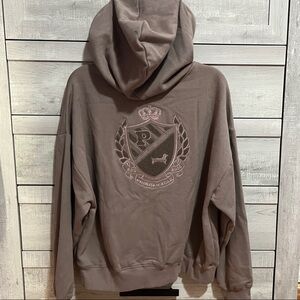 Victoria's Secret PINK Campus Full Zip Hoodie Size M